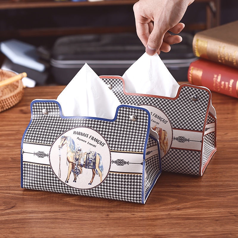 Hộp Đựng Khăn Giấy Cao Cấp Phong Cách Bắc Âu Sang Trọng