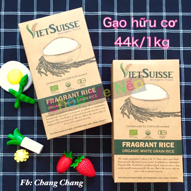 Gạo Hữu Cơ VietSuisse