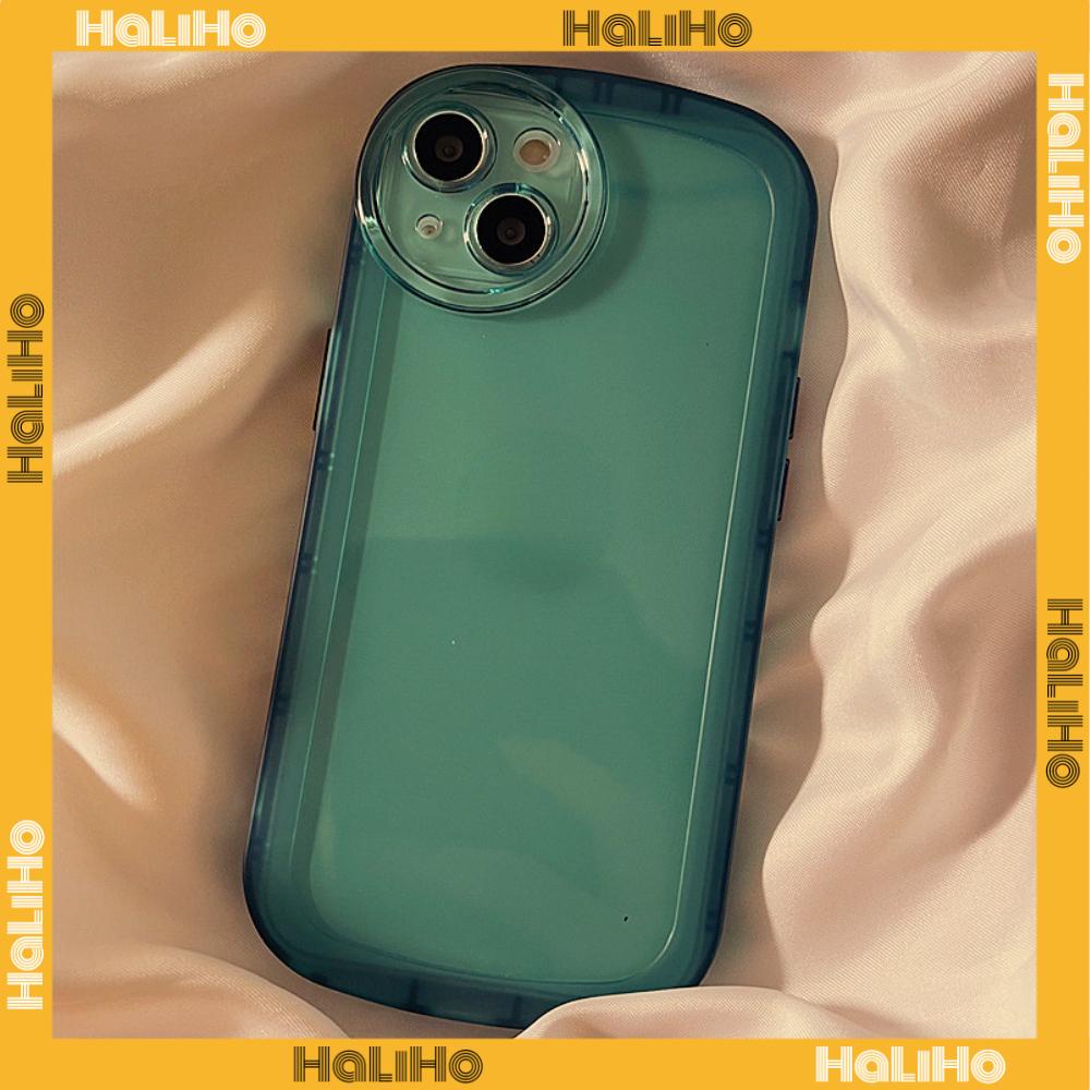 iPhone Case Silicone Soft Case Clear Case Fluorescent Color Round Airbag shockproof Color Button Camera Cover Protection For iPhone 11 iPhone 13 Pro Max iPhone 12 Pro Max iPhone xr
