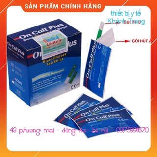 (Giá sỉ) MÁY ĐO ĐƯỜNG HUYẾT ON CALL PLUS - MỸ