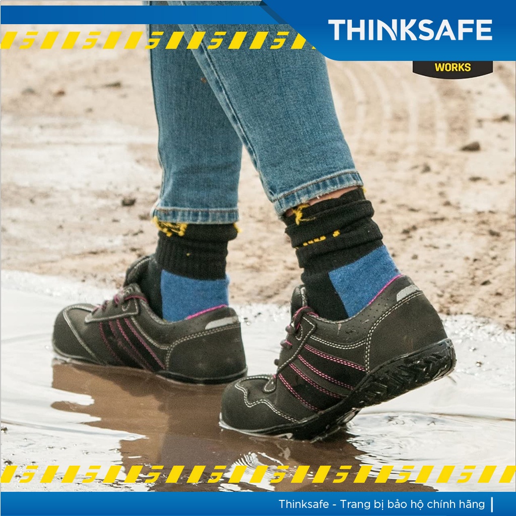 Giày bảo hộ lao động Safety Jogger Ceres S3 da bò, đế chống đinh, chống trượt, chống nước, chống dập ngón - Thinksafe