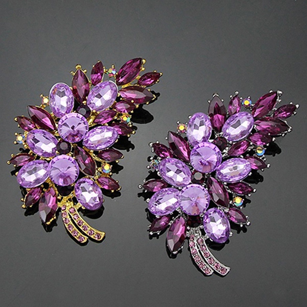 Ghim cài áo tạo hình lông vũ phong cách vintage độc đáo