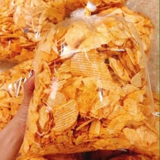 500g bánh gạo cay, bim bim khoai Tây vỡ cánh