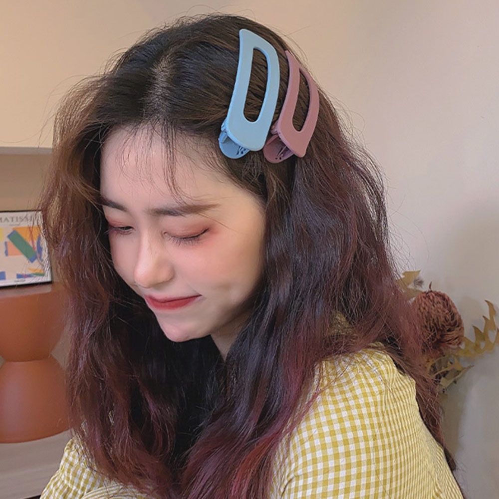 Kẹp Tóc Mỏ Vịt Màu Kẹo Ngọt Thời Trang