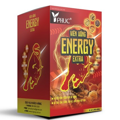 Energy extra – Hỗ trợ tăng cường sức khỏe, tăng cường đề kháng (60 viên)