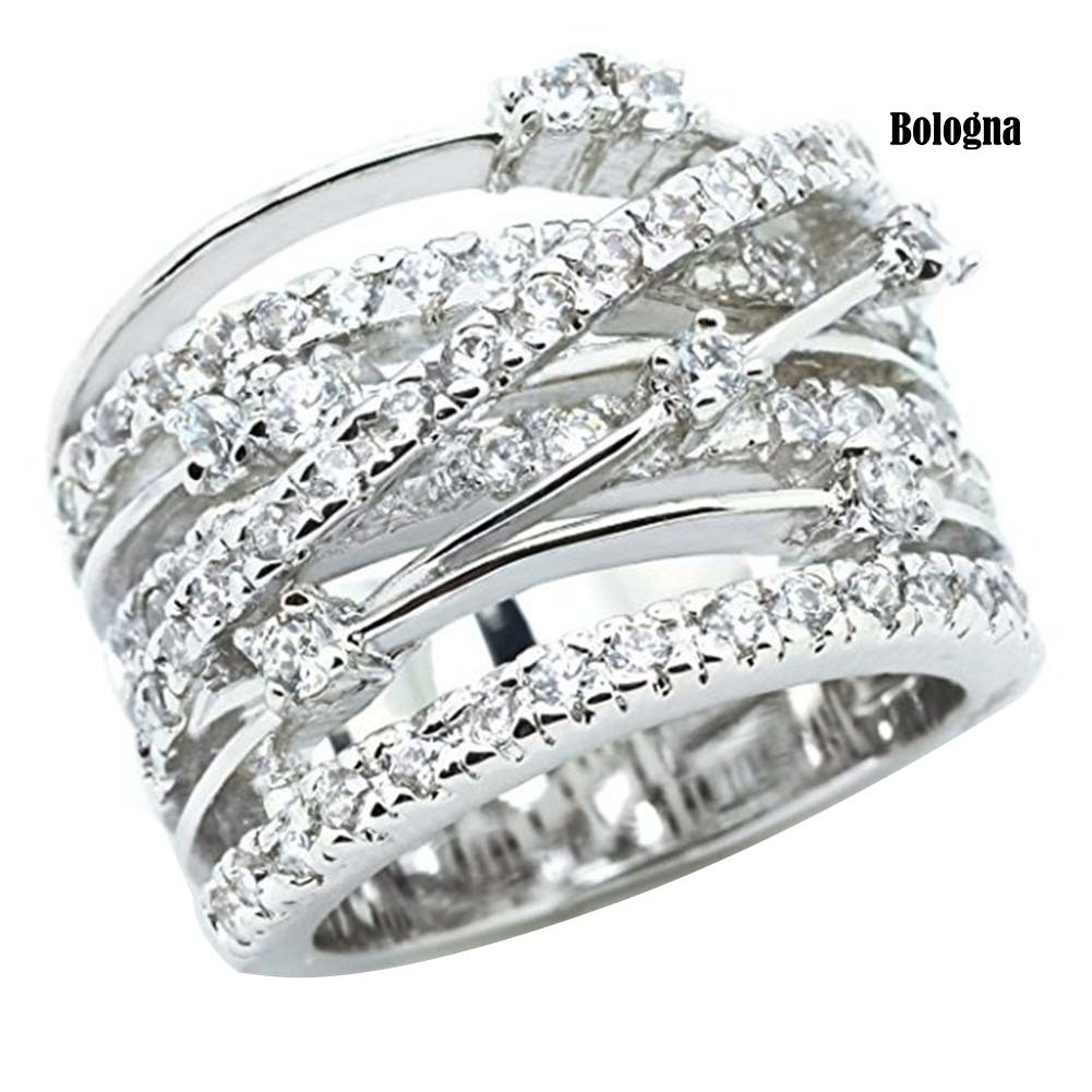 Nhẫn HợP Kim ĐíNh Đá Sang TrọNg