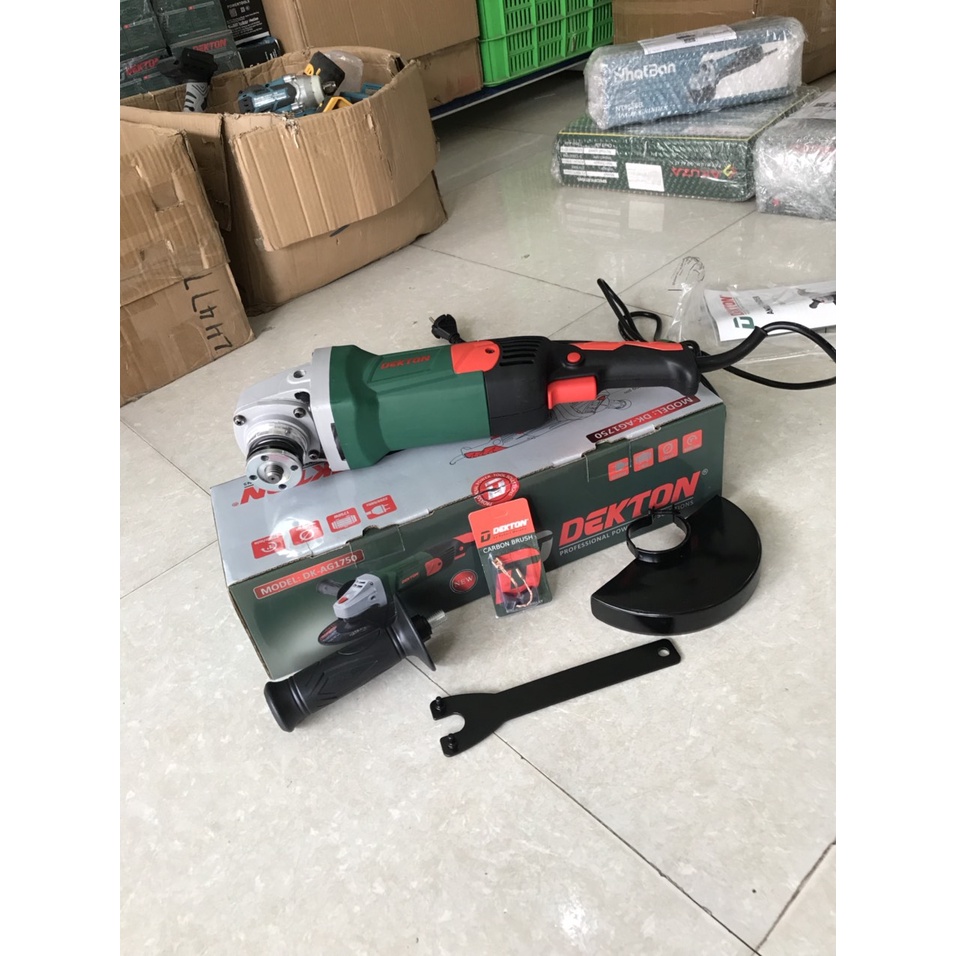 Máy mài cầm tay công suất LỚN 150mm Dekton DK-AG1750 công suất 1750W