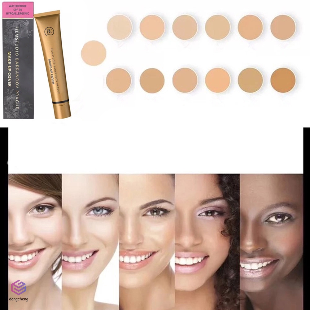 [Hàng mới về] Kem che khuyết điểm kháng nước có độ che phủ cao để trang điểm | BigBuy360 - bigbuy360.vn