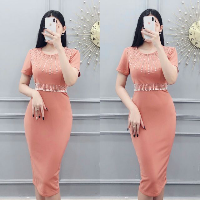 ĐẦM BODY KẾT CHUỖI CAO CẤP