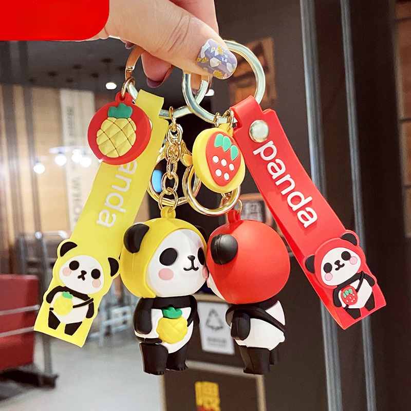 Móc Khóa Hình Trái Cây Hoạt Hình Dễ Thương