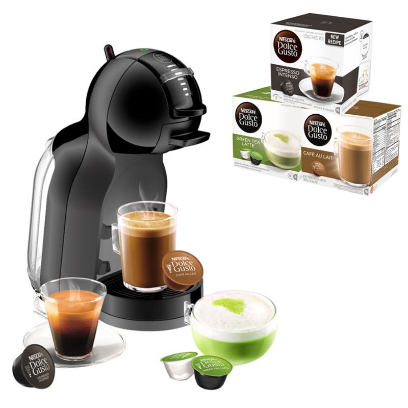 Máy pha cà phê viên nén Nescafe Dolce Gusto + 3h viên nén (48 viên cafe)