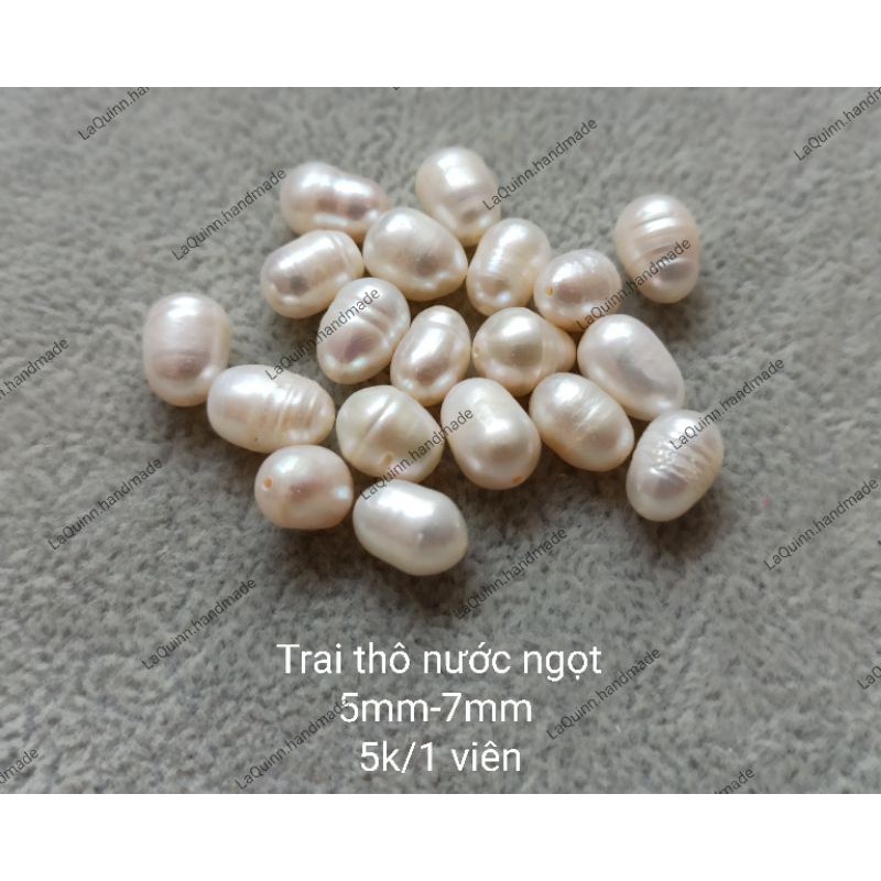 Nguyên liệu handmade - Trai thô nước ngọt