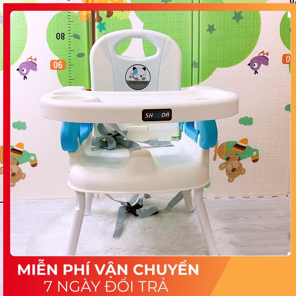 Ghế Ăn Dặm Đa Năng Chính Hãng Đầy Đủ Phụ kiện Gấp Gọn