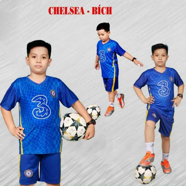 Áo bóng đá trẻ em [Size 9 đến 15]  - Áo đá banh trẻ em mẫu các CLB nổi tiếng, chất liệu thun lạnh cao cấp, thoáng mát