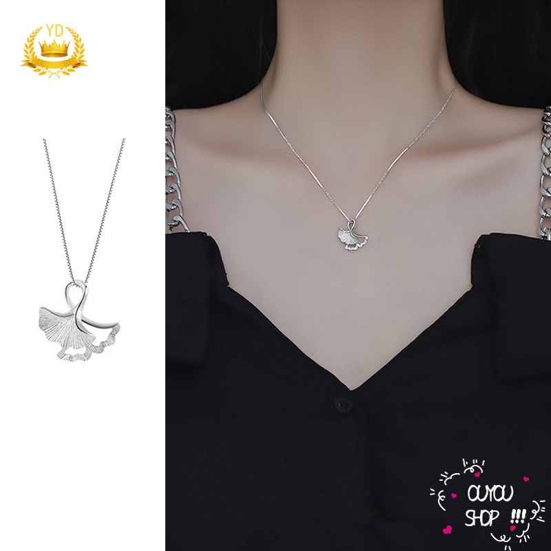 Vòng cổ Hình Lá Bạch Quả Sang Trọng Cho Nữ