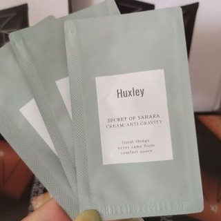 Sample kem dưỡng ẩm chiết xuất Xương Rồng Sa Mạc Sahara Huxley Cream 1ml