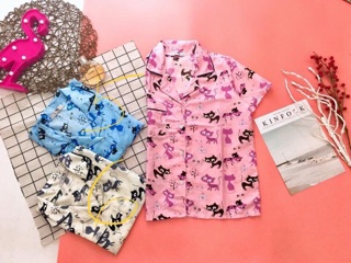 Bộ pijama kate thái