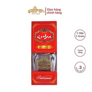 Saffron Bahraman Super Negin 1 Hộp 1 gram/ Hộp Teppi 1