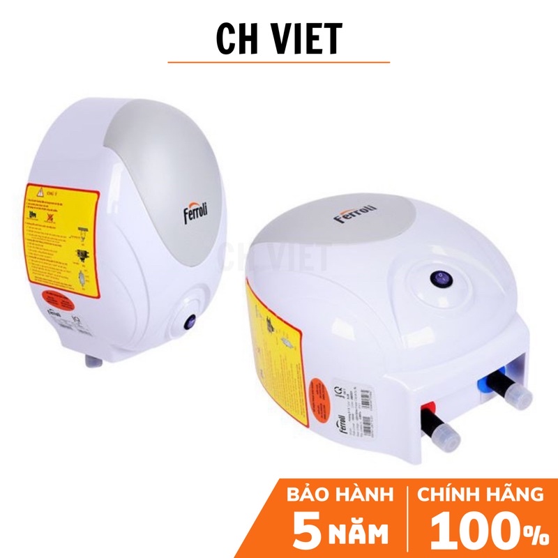 [Mã 155ELSALE giảm 7% đơn 300K] Bình nước nóng Ferroli Hotdog 5L (Dành cho rửa bát)