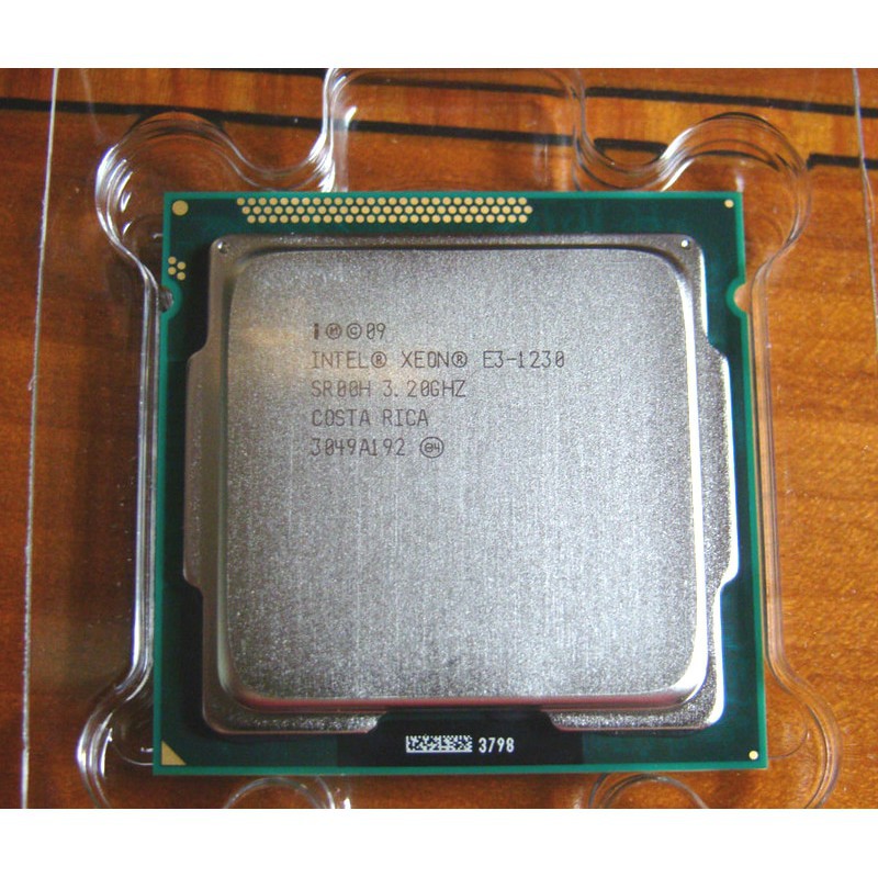 Chip Xeon® E3-1230 tương đương i7 2600 sk 1155 95