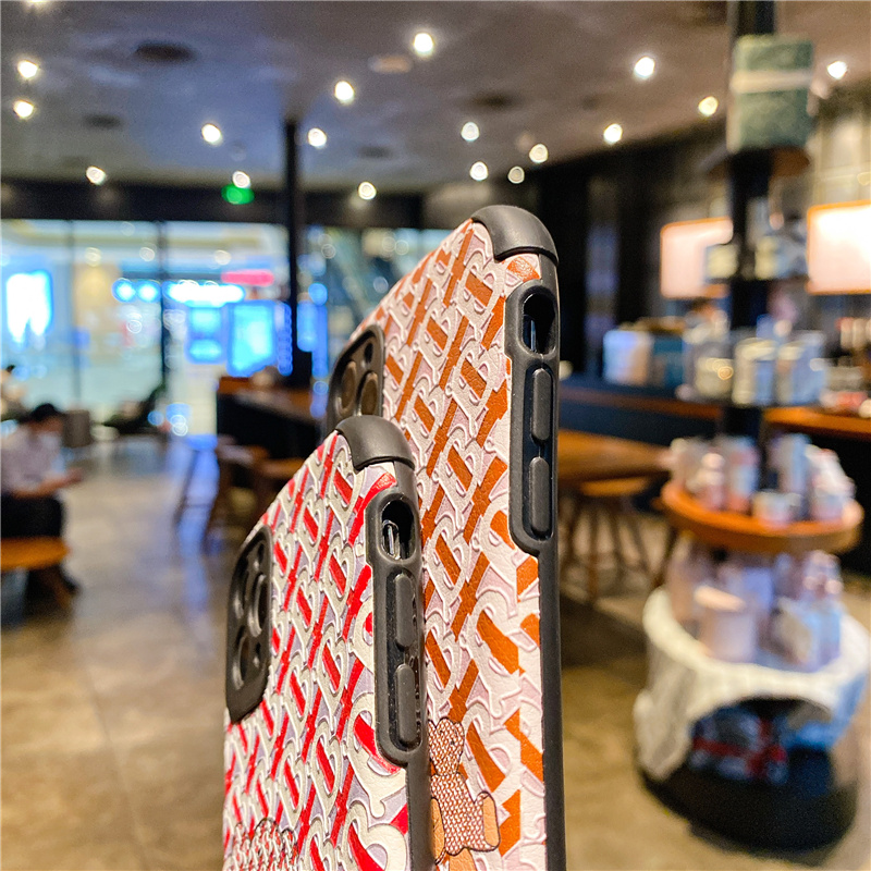 Ốp Lưng Da In Hình Burberry Cho Iphone 12 Pro Max Ip11 X Xr 7 8 Plus Xs Max | BigBuy360 - bigbuy360.vn