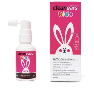 Xịt tan ráy tai cho bé Cleanears Kid 30ml Úc