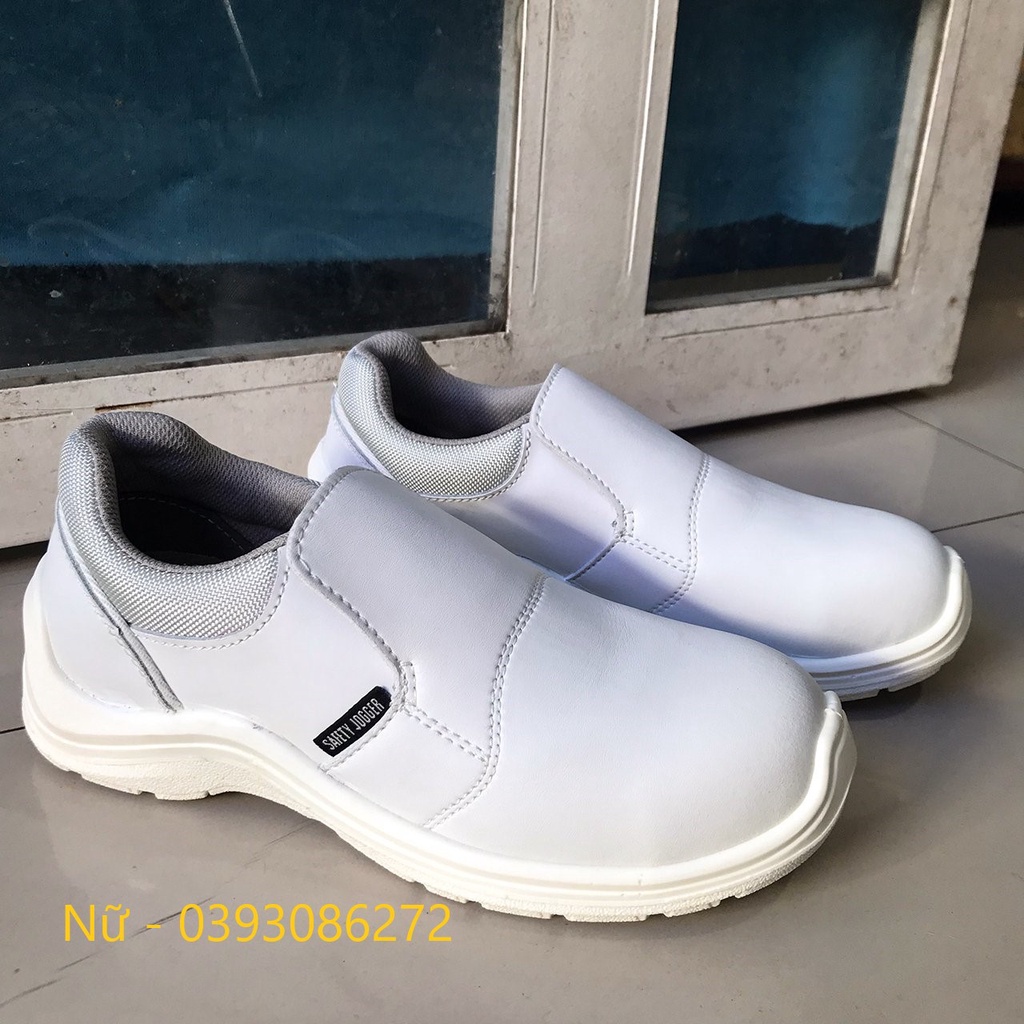 giày bảo hộ lao động Jogger Gusto-chính hãng- chống tĩnh điện - da thật, đế giày 2 lớp PU, chống trượt
