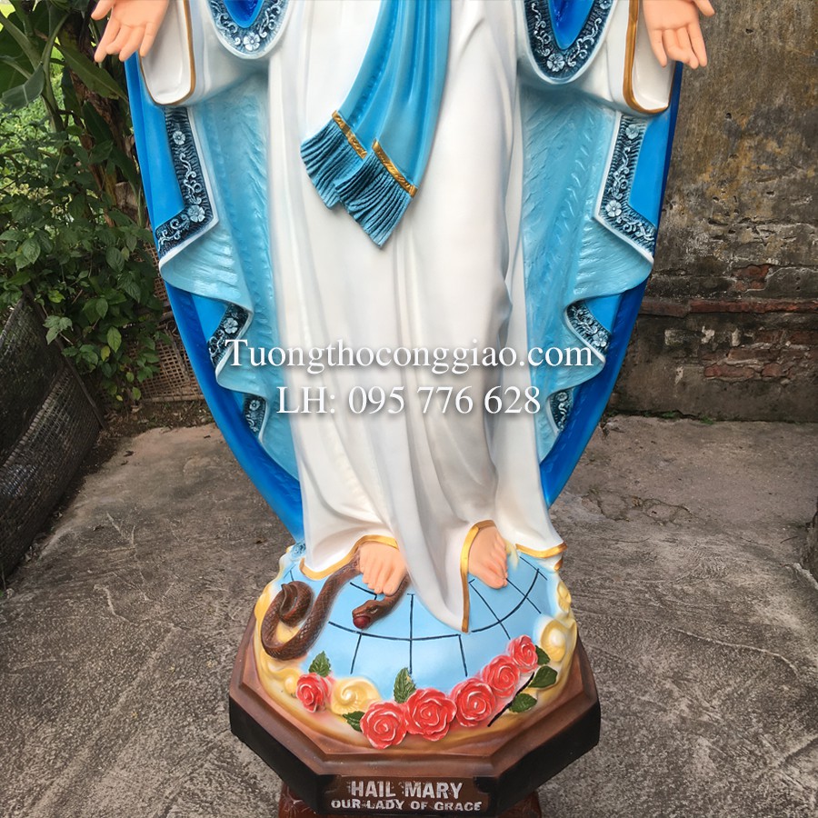 Tượng Đức Mẹ Ban Ơn 1m6 mẫu 2
