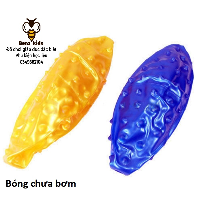 Bóng gai mềm cao su tập cơ tay, massage phục hồi chức năng - Benzkids