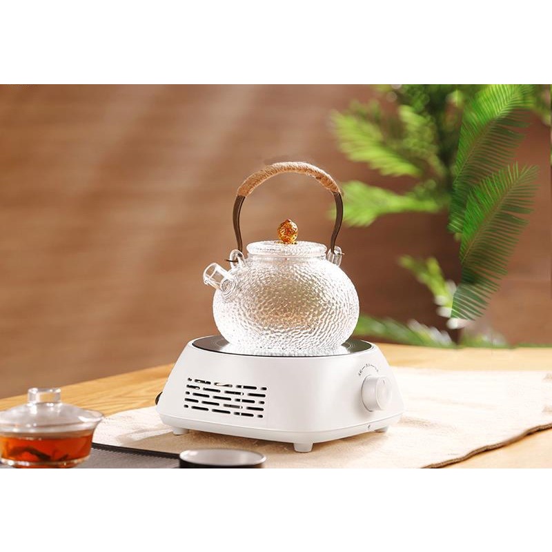 Bếp Hồng Ngoại Đơn Bếp điện hồng ngoại KÈM BỘ 1 BÌNH 6 CỐC pha trà