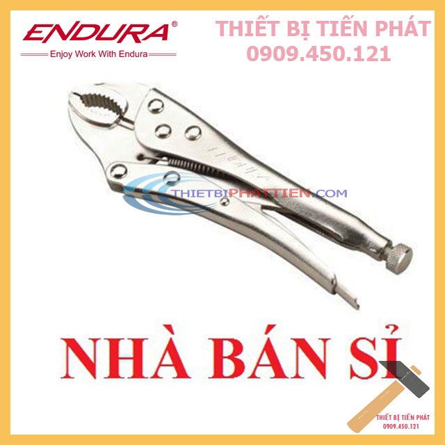 Kềm Bấm Chết, Kìm Bấm Chết 7&quot; (180mm) E5620 - 10'' (250mm) E5621 Mõ Cong ENDURA Cao Cấp Thép CR-V (Nhập Khẩu USA)