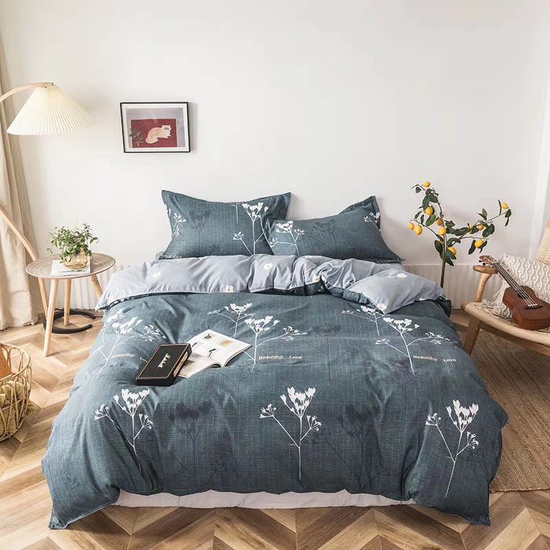 ❤️❤️❤️Set Ga coton POLY cao 4 món❤️❤️❤️ hàng nhập khẩu cao cấp FREESIZE