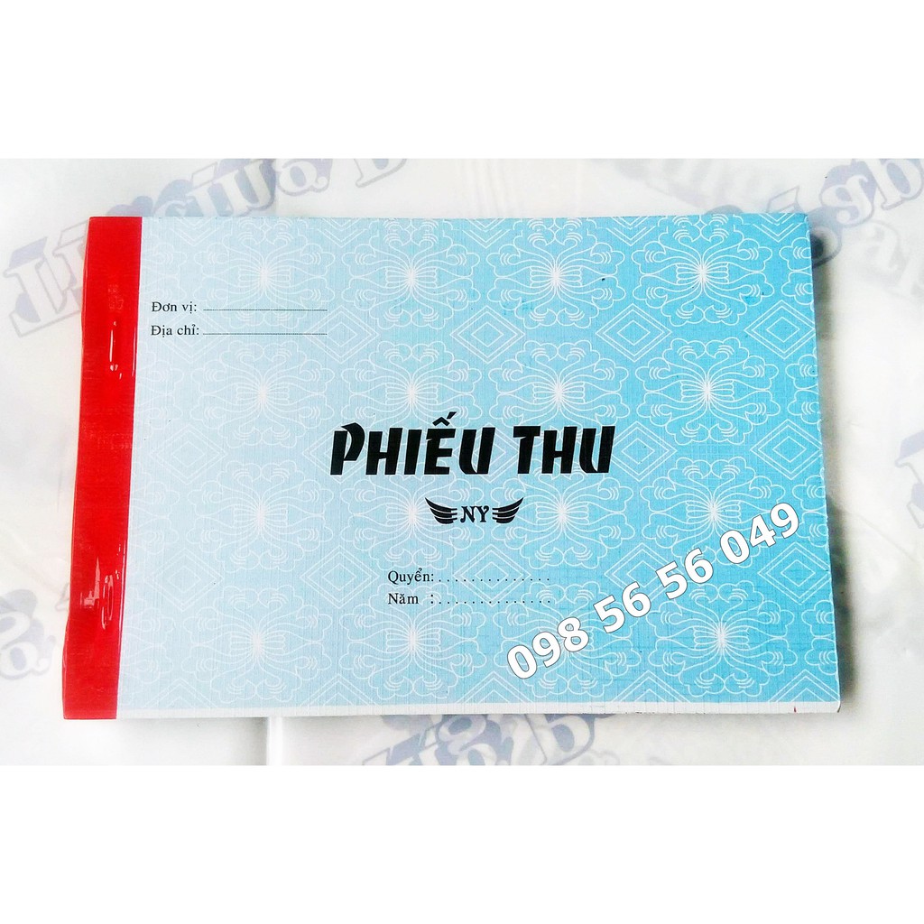 Phiếu Thu 3 Liên 13x19cm [ Mẫu số 01-TT ]