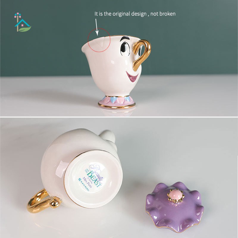 Nu New Beauty And The Beast Mrs. Potts Ấm Trà Đáng Yêu Quà Tặng Giáng Sinh