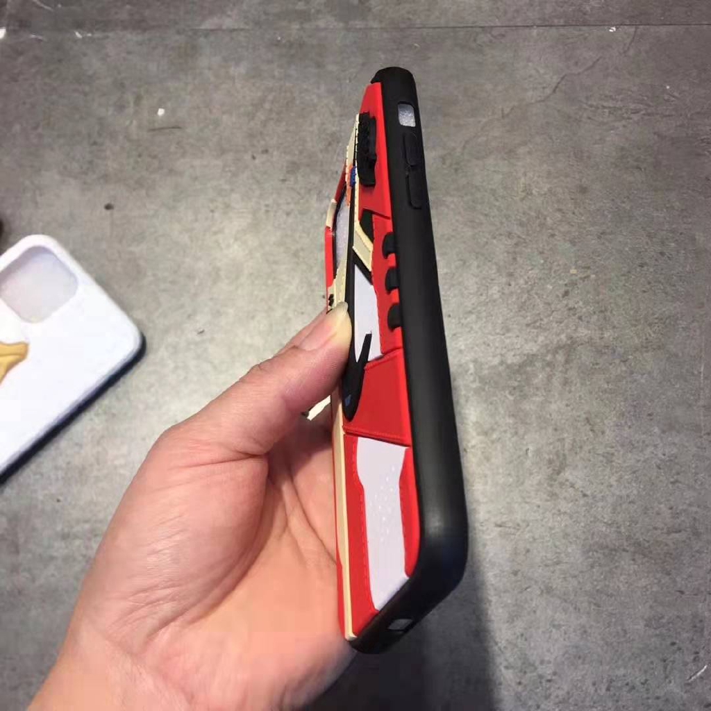 Ốp điện thoại TPU hình giày Sneaker Nike Air Uptempo / AJ1 / Yeezy 3D cho iPhone 11 / 11 Pro / 11 Pro Max