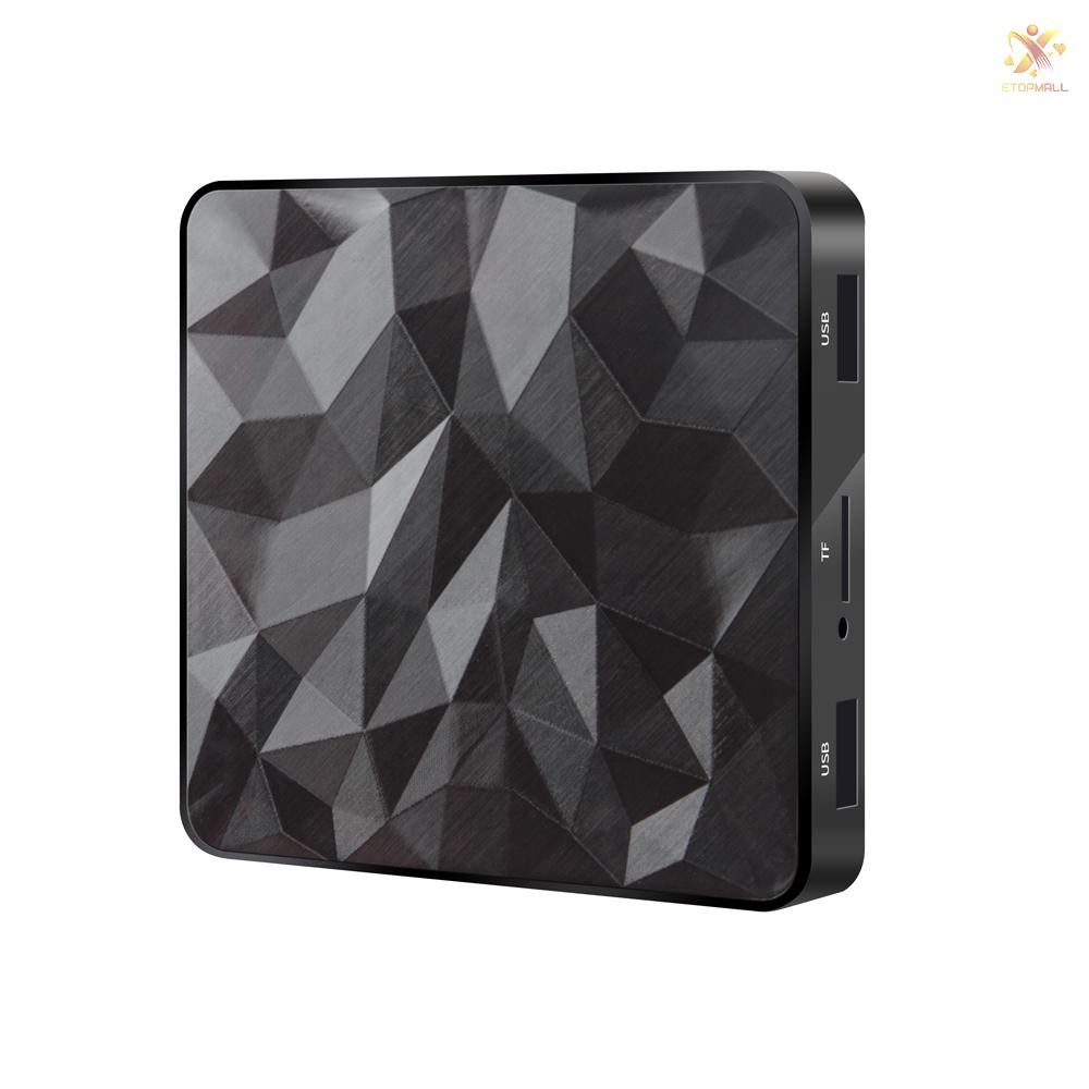 Tv Box Q96Mini Thông Minh Android 7.1 Amlogic S905W Uhd 4k Lõi Tứ H.265 Vp9 2gb / 16gb Dlna