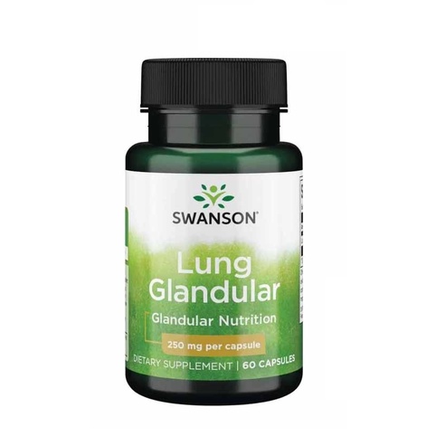 Viên Uống Tăng Cường Sức Khỏe Hô Hấp Phổi Thải Độc Và Làm Sạch Phát Triển Tuyến Phổi Swanson Glandul