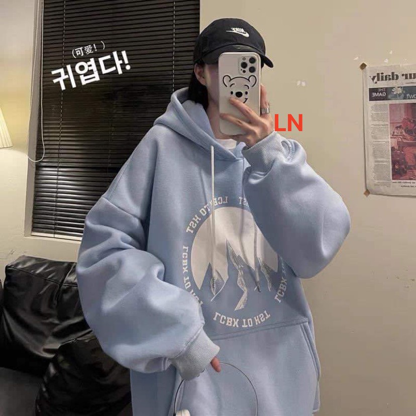 Áo hoodie nam nữ,Áo nỉ nam nữ from rộng Unisex chất nỉ ngoại dày dặn | BigBuy360 - bigbuy360.vn