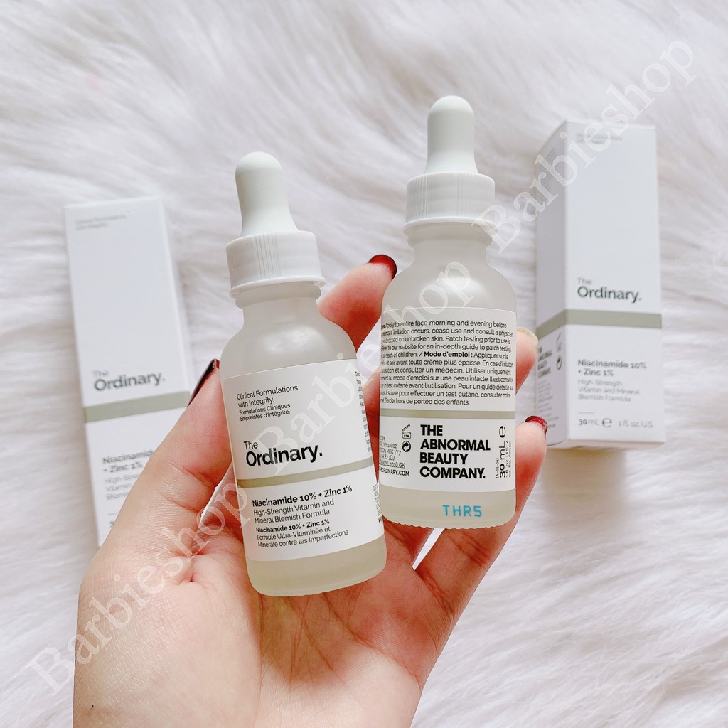 serum the Ordinary Niacinamide 10% + Zinc 1% sáng da, se khít lỗ chân lông, ngừa mụn | BigBuy360 - bigbuy360.vn