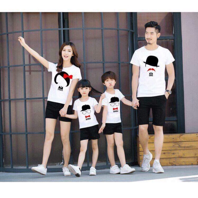 Đồng phục áo gia đình chất đẹp (đủ size)