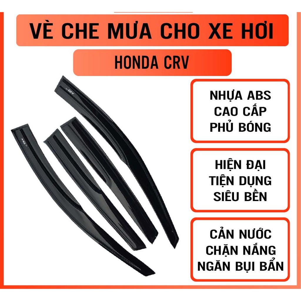 vè mưa HONDA CRV 2018 - 2021 hàng Cao Cấp