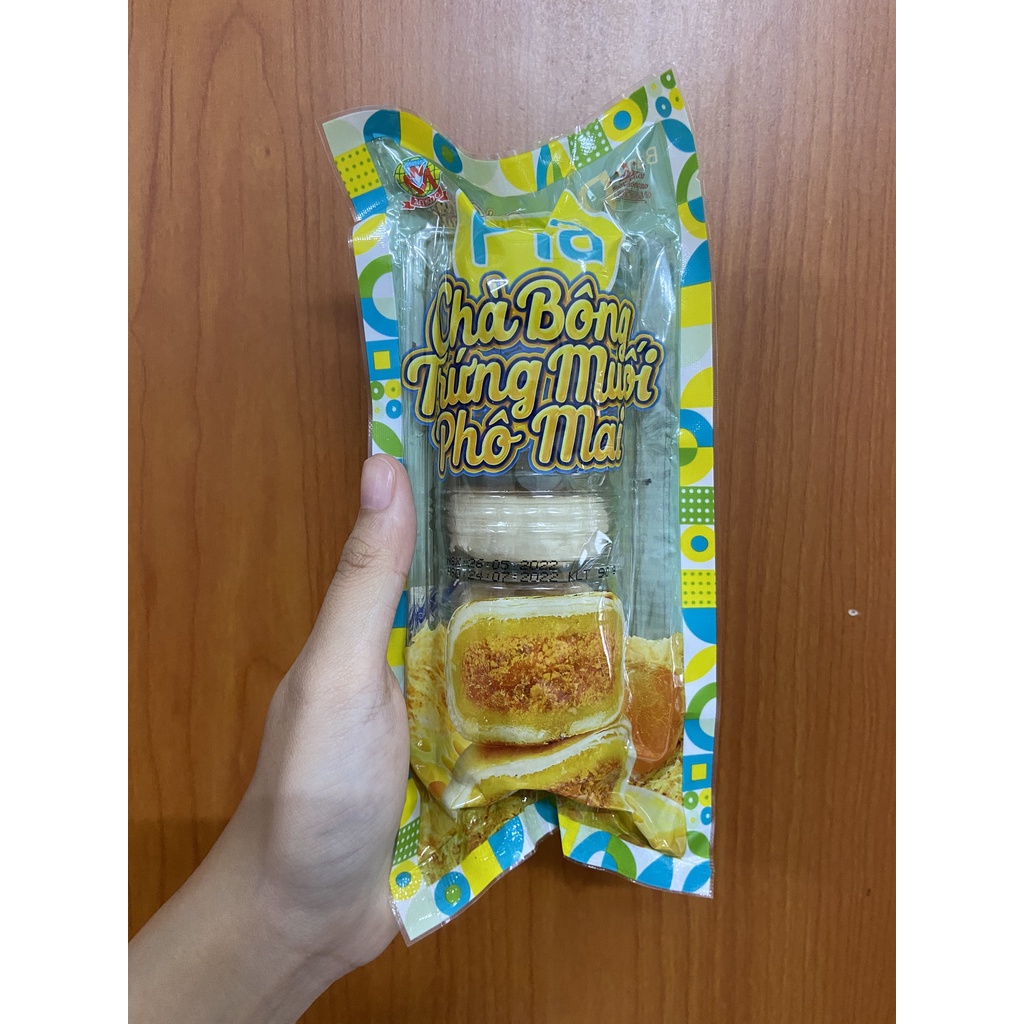 BÁNH PÍA CHÀ BÔNG TRỨNG MUỐI PHÔ MAI _ 90g