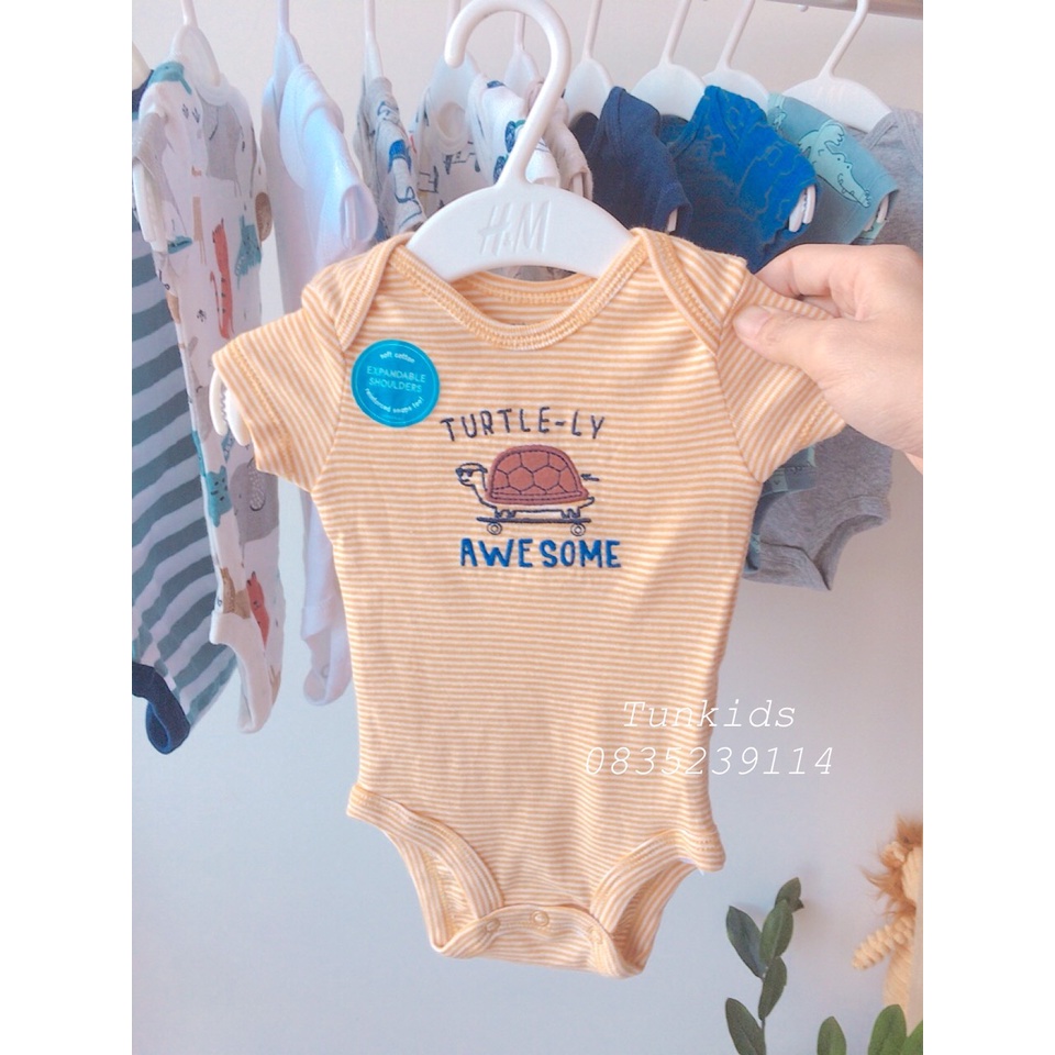 {Sz 9-12m} Body chip Carter cho bé trai Cambodia xuất xịn