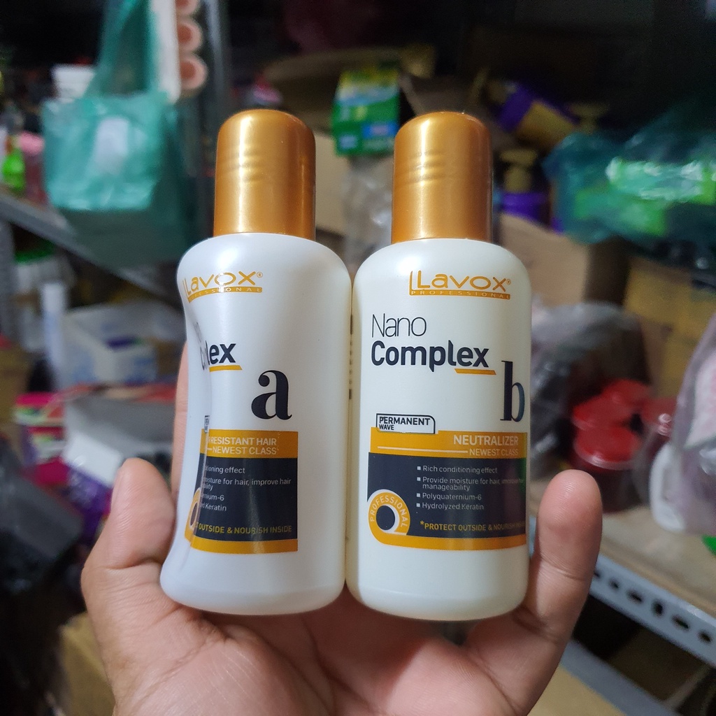 Uốn lạnh cá nhân Lavox Nano Complex 120ml tiện dụng, tạo kiểu tóc hợp thời trang