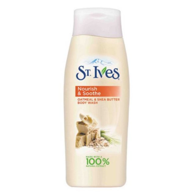 Sữa tắm Mỹ St. Ives Body Wash 709 ml yến mạch bơ