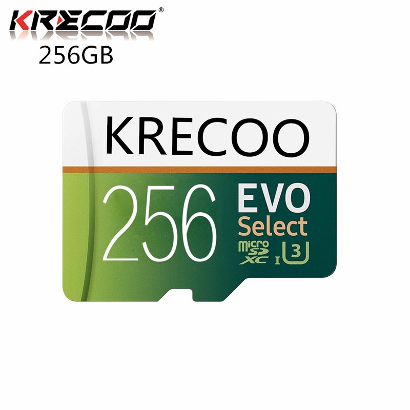 Thẻ Nhớ Rf Micro Sd Krecoo Dung Lượng 32/64/128/256gb Tốc Độ 100mb / S Cấp Class 10