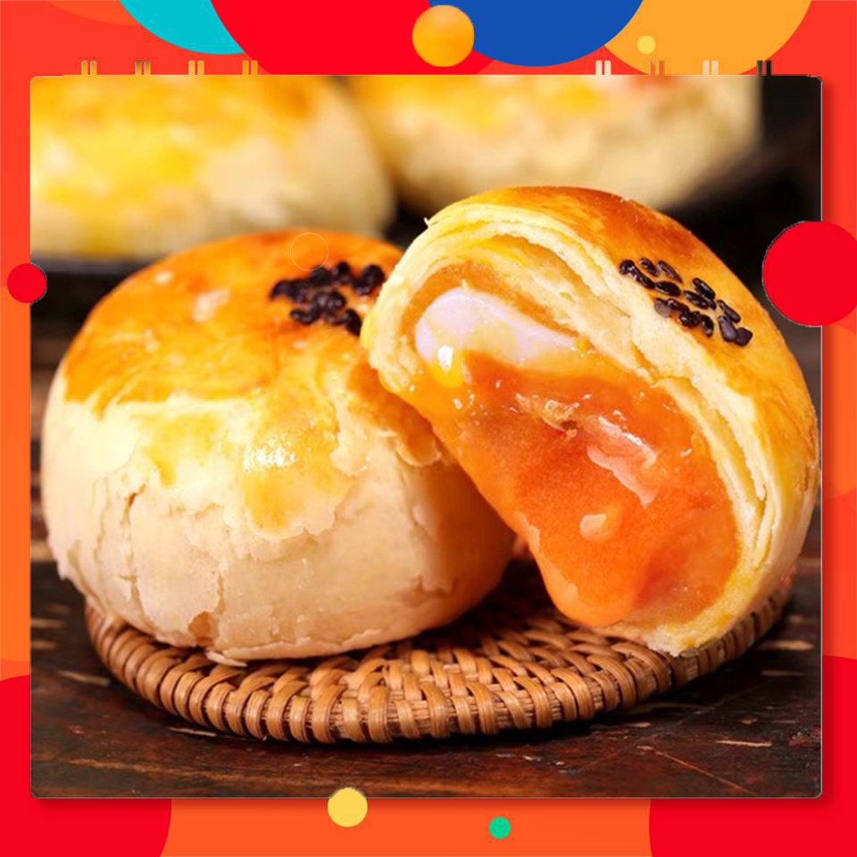 Bánh trứng chảy ngàn lớp, bánh líu, bánh pía Trung siêu ngon thần thành