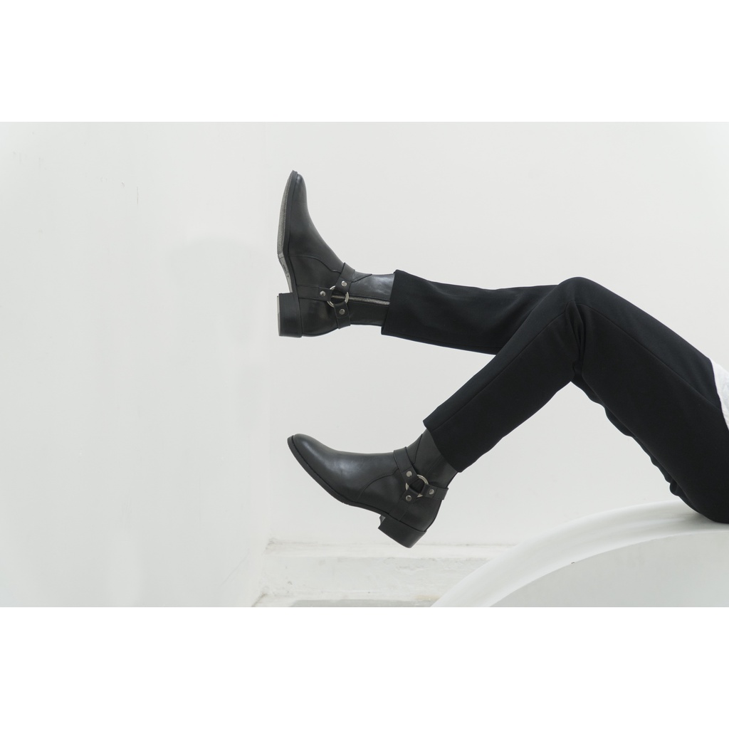 Giày boot FANGY Harness Boots - Black | BigBuy360 - bigbuy360.vn