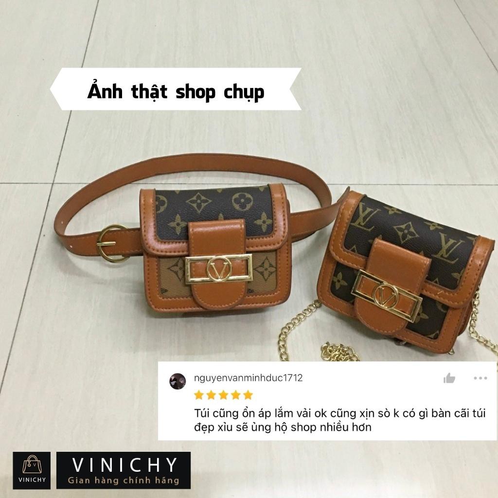 Túi xách Mini nữ đeo chéo, túi đi chơi, đi học VINICHY, da đẹp cao cấp size 12cm HA111