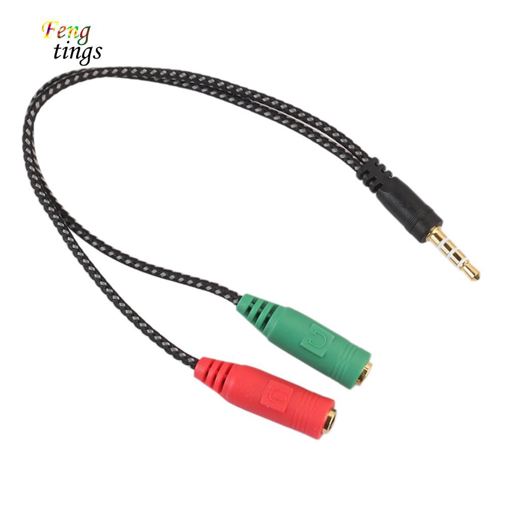 Dây chia đầu âm thanh chuẩn 3.5mm